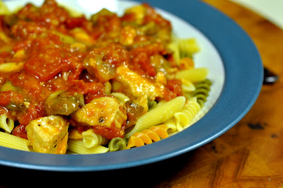 Simple Chicken Cacciatore - Photo by Taste As You Go