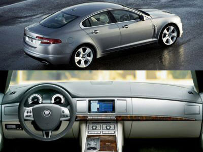 Whether we consider the driver or passenger the passenger in the Jaguar XF