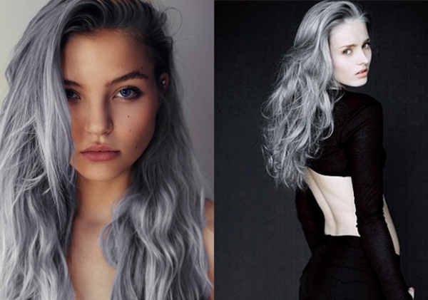 Hair Models Grey Hair Color Trends 2013