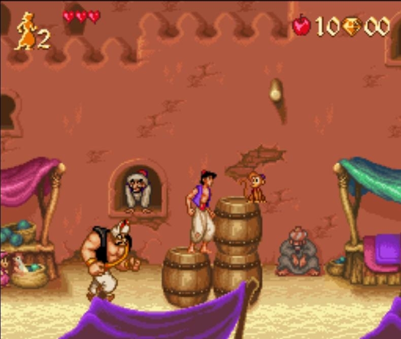 Aladdin Game Snes