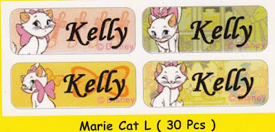 Label Nama Marie Cat L