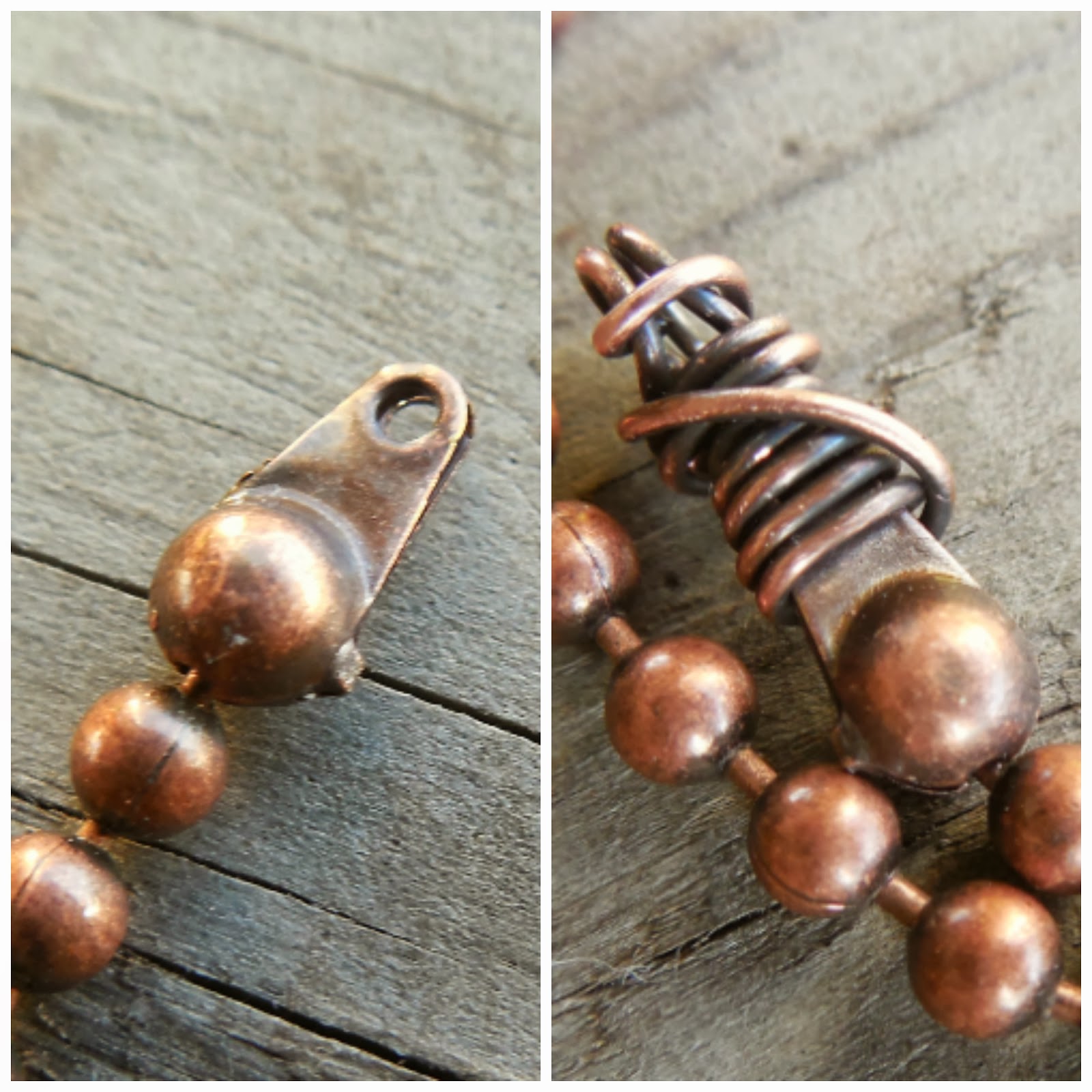 Art Jewelry Elements Three Super Simple Ball Chain Ends