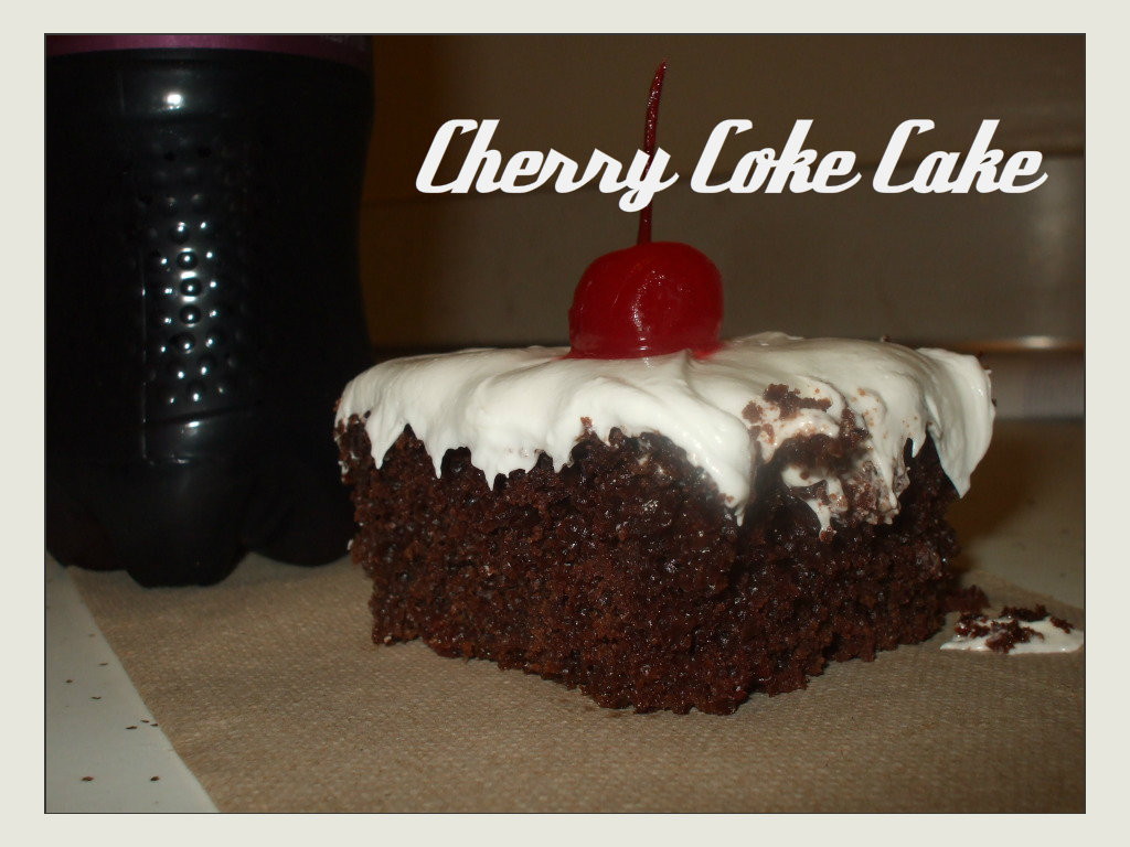Easy Does It Chocolate Cherry Coke Cake