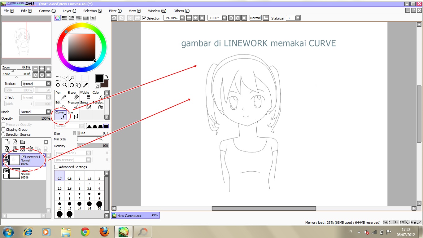 cara memakai paint tool sai secara sederhana ~ otaku indonesia