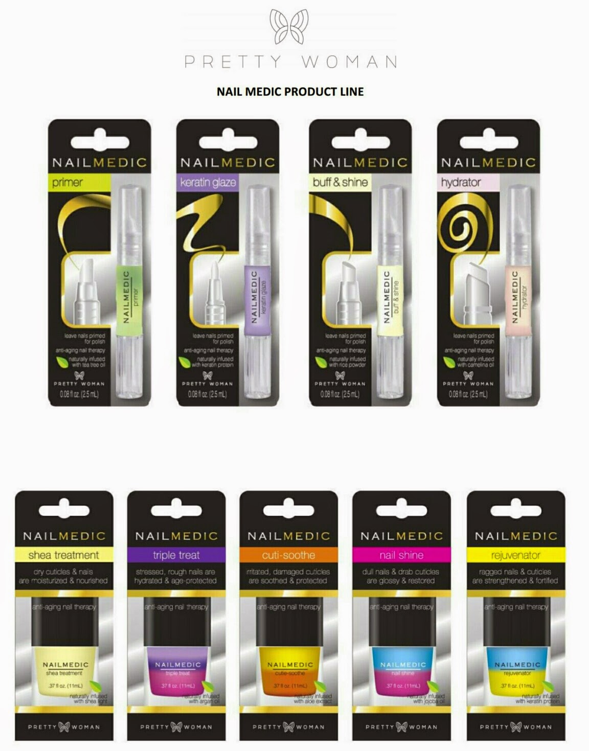 LacqueredMama Pretty Woman USA Nail Medic