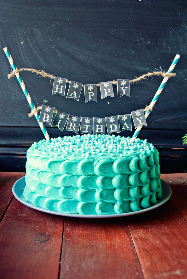 Snowflake Chalkboard Bunting Printable A Simple Pantry