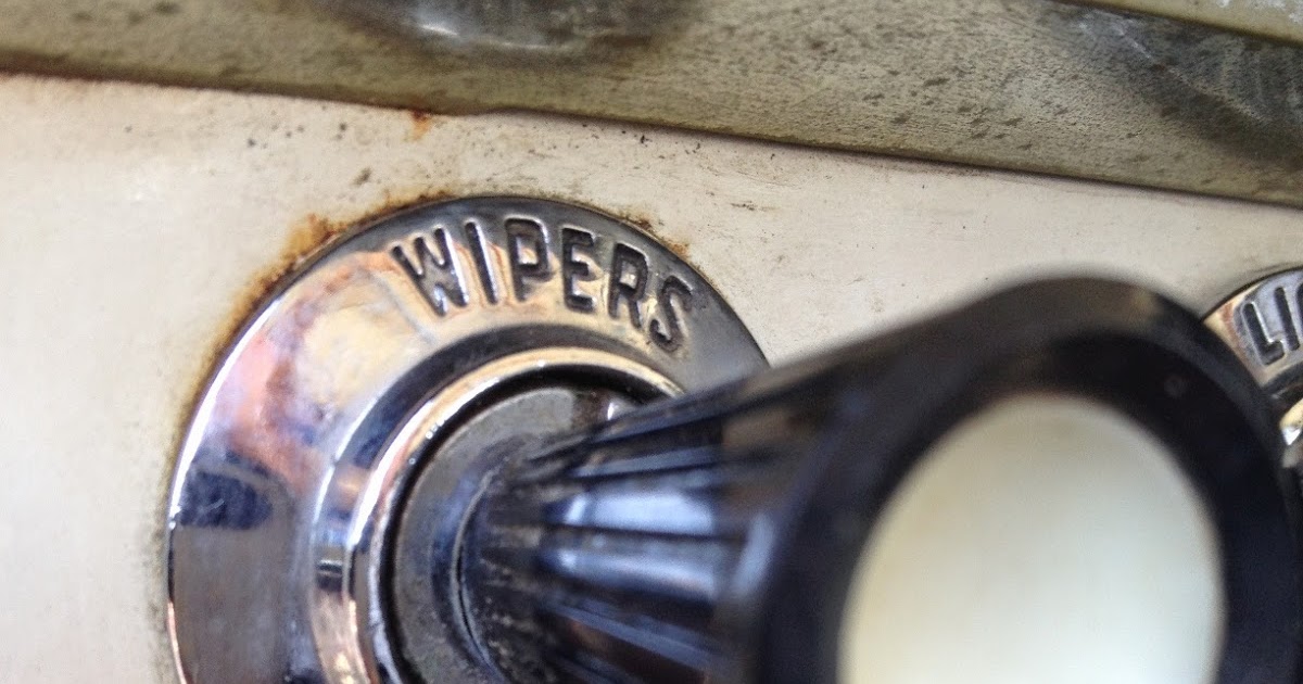 OLE BLUE Finding Out Why the Wiper Switch Does Not Work