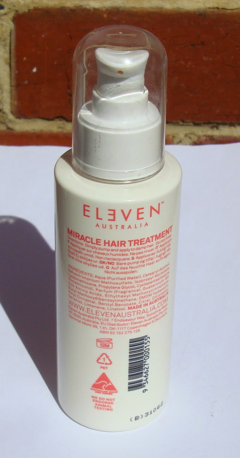 little white truths: Eleven Australia Miracle Hair Treatment - review