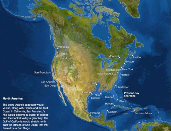 World Of Technology If All the Ice on Earth Melted (8 pics)