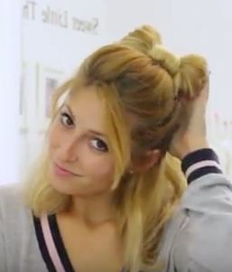 Hairstyle For Long Hair Tutorial The Back To School Hair Bow