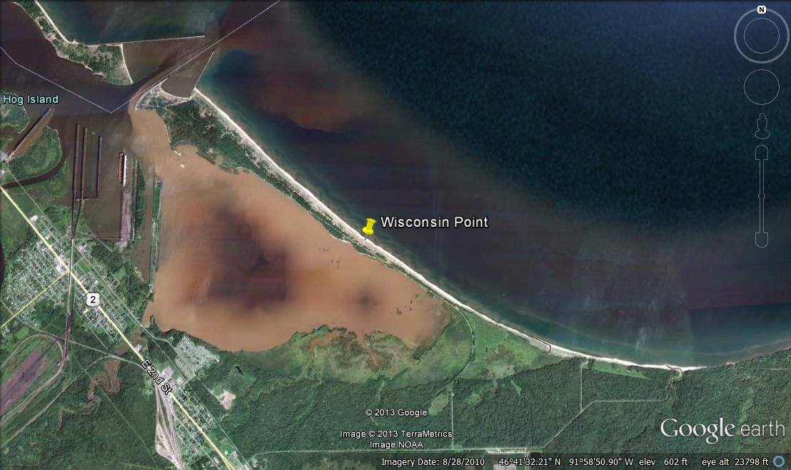 Watching the Sun Bake Wisconsin Point The Most Magical Place in the