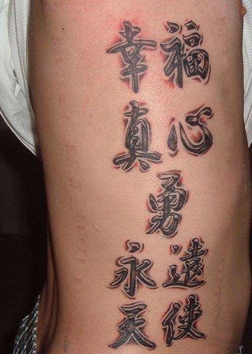 First Kanji Tattoos Ideas