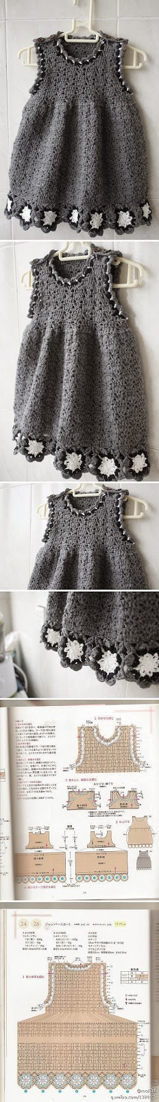 Patrón de vestido de bebé