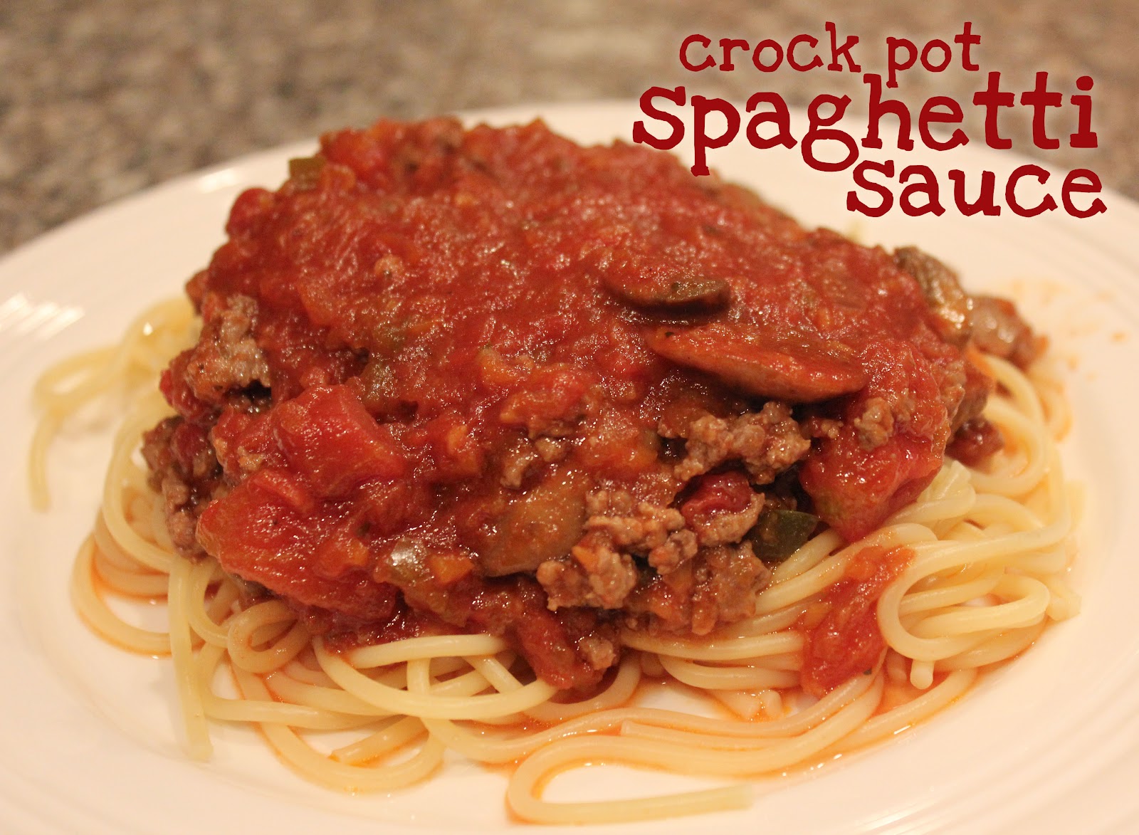 Crock Pot Spaghetti Sauce Repeat Crafter Me