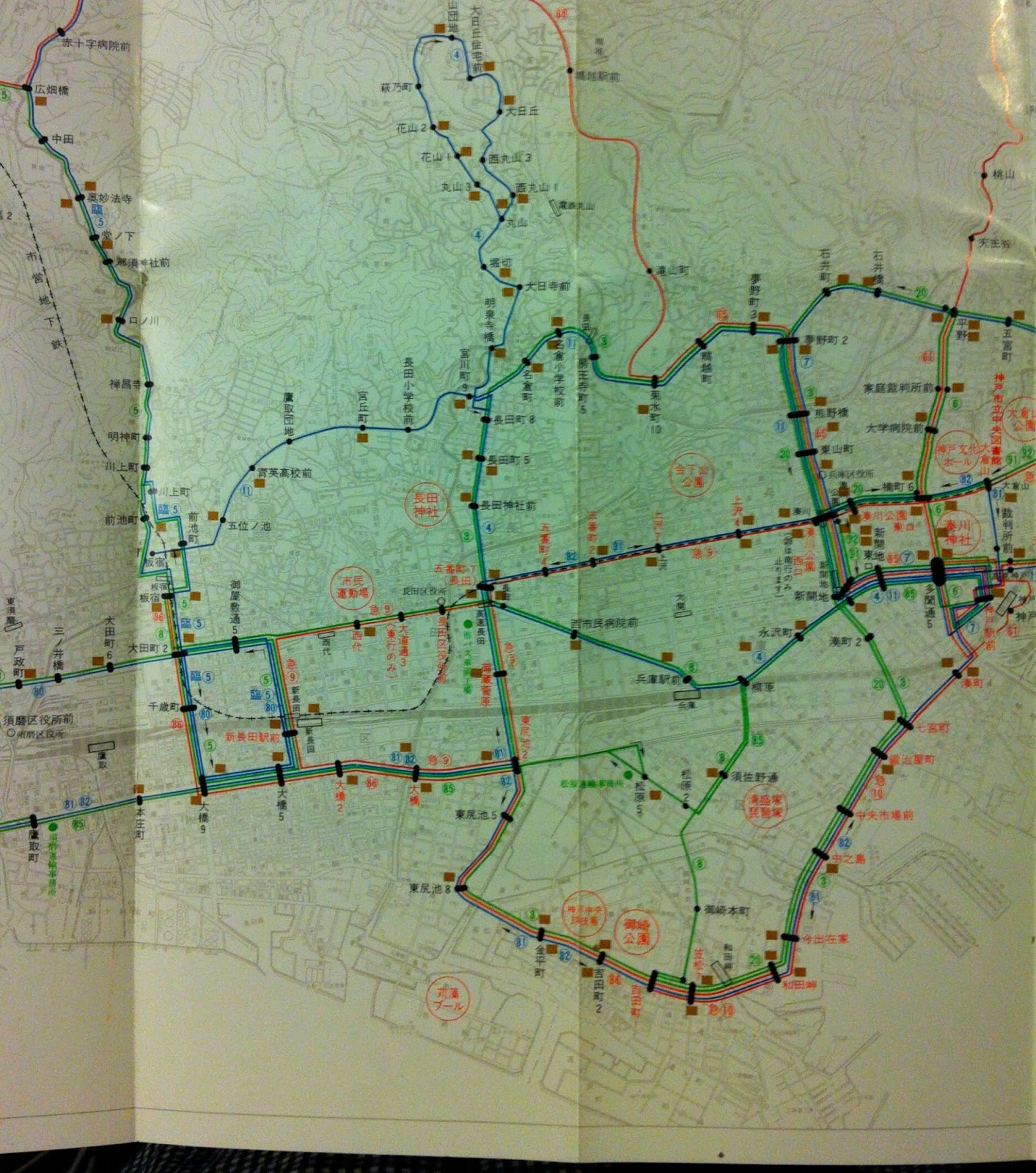 表 神戸 市バス 時刻 新神戸駅前のバス時刻表とバスのりば地図｜神戸市交通局｜路線バス情報