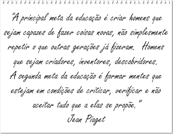 Mais de 75 Frases De Jean Piaget Sobre Educação