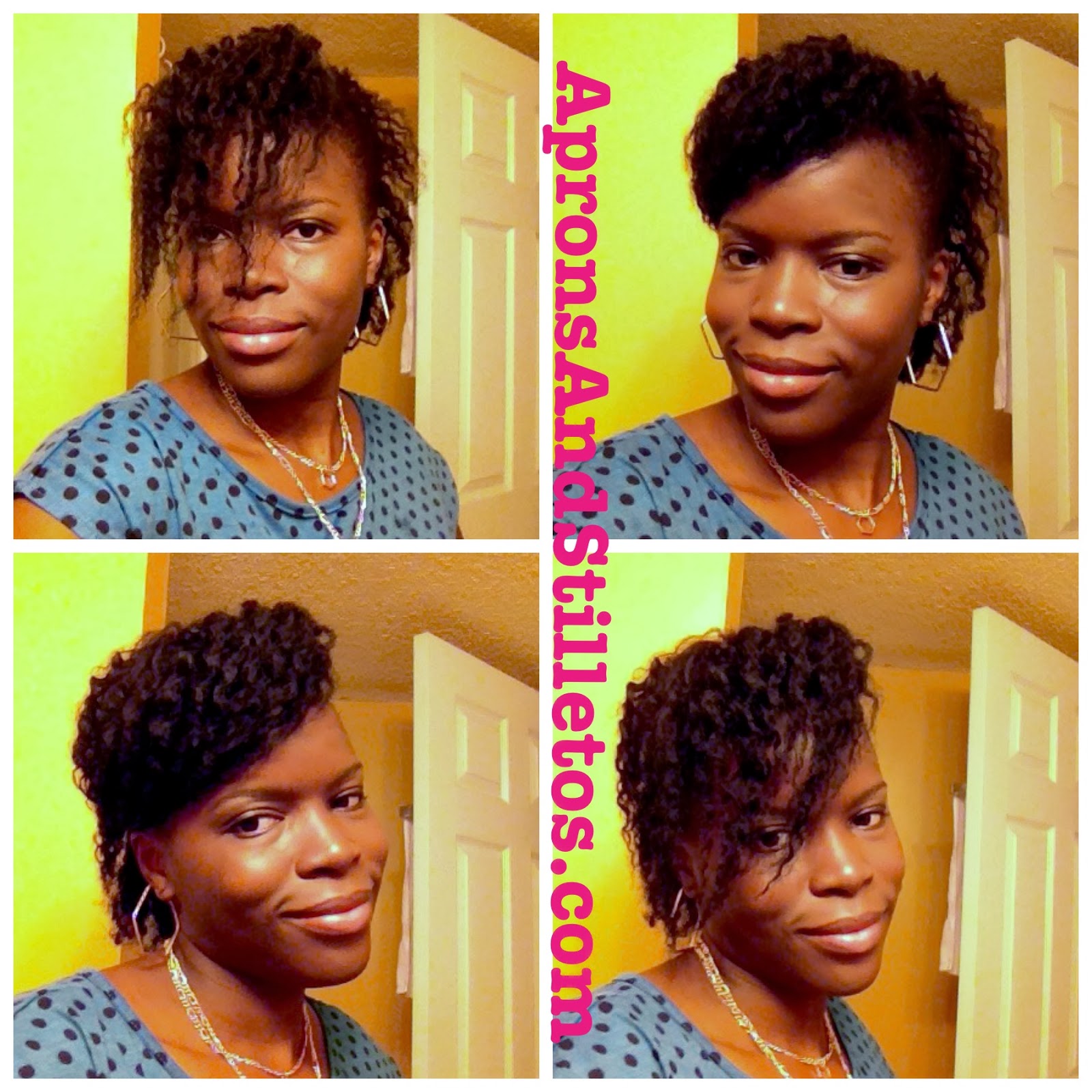Swooped Bang Twist Out And Natural Hair