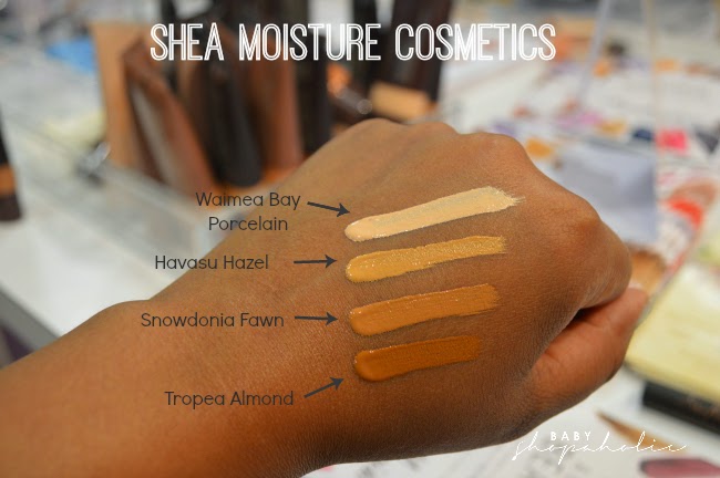 Shea Moisture Foundation Color Chart