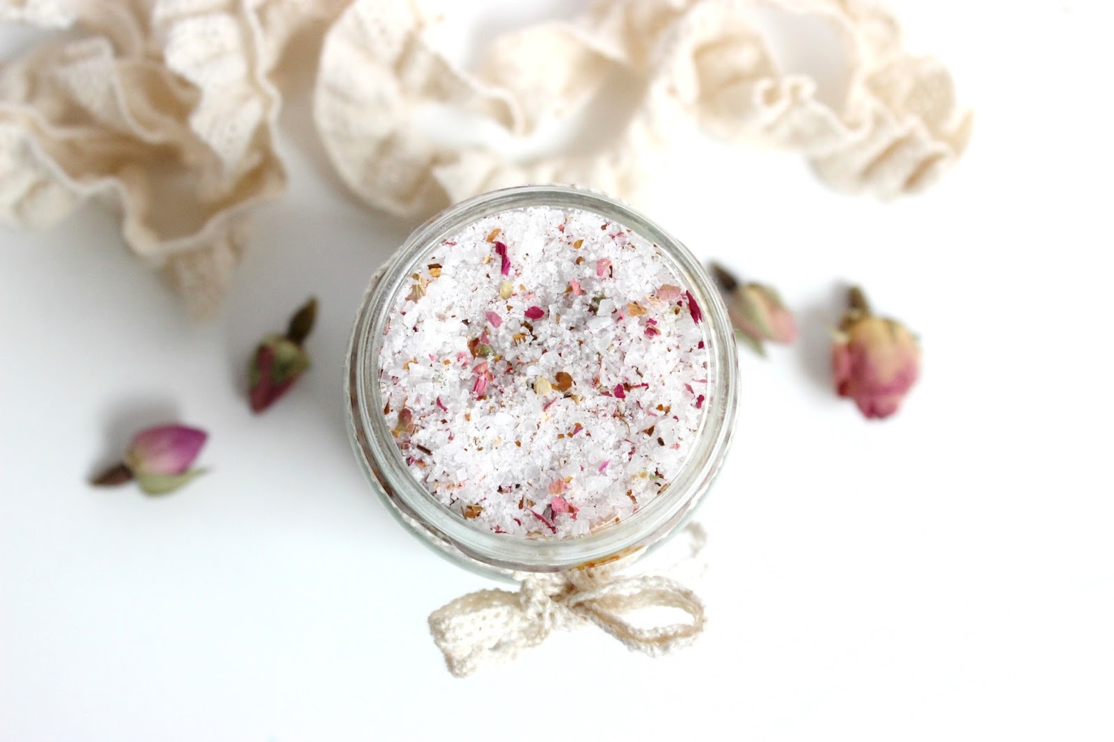 DIY Roses Bath Salts !!!!!! Ef Zin Creations