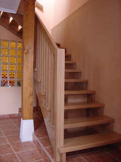 Pope Carpintería Tradicional: Escalera de roble