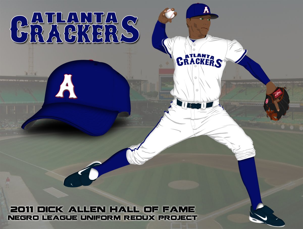 Dick Allen Hall of Fame Uniform Redux Atlanta Crackers