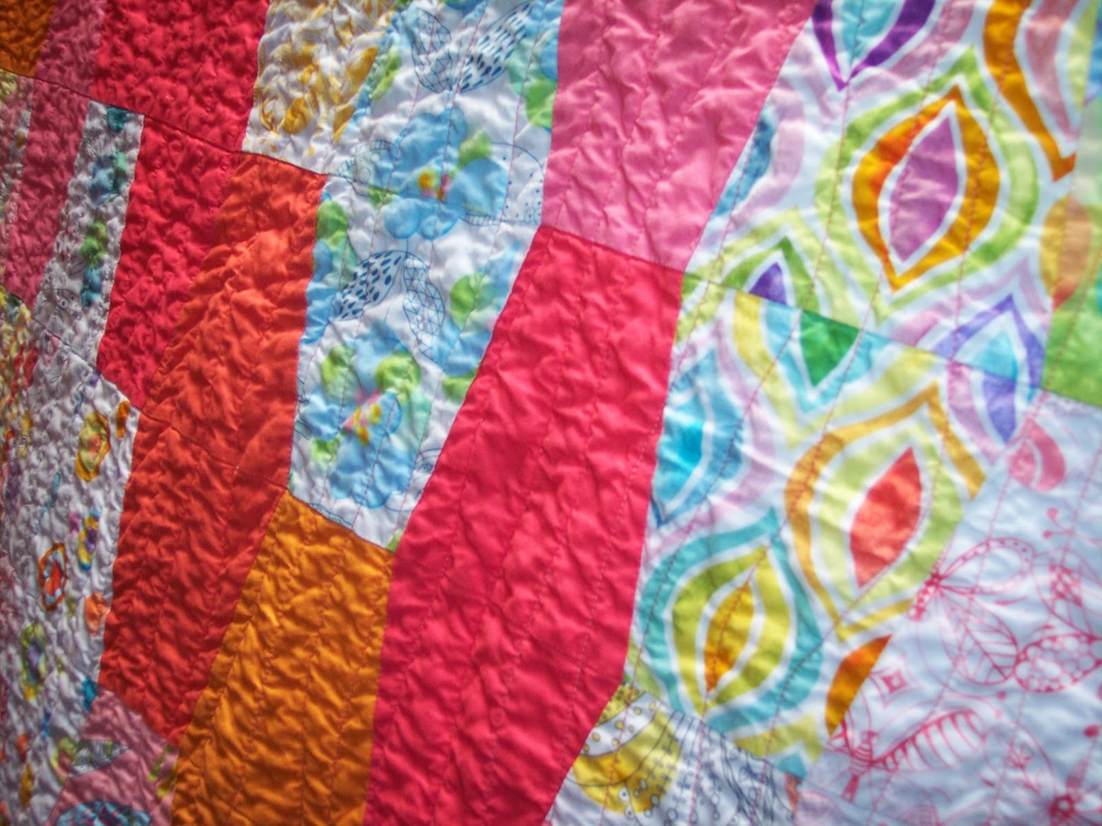 It's Friday! Lava Lamp Quilt