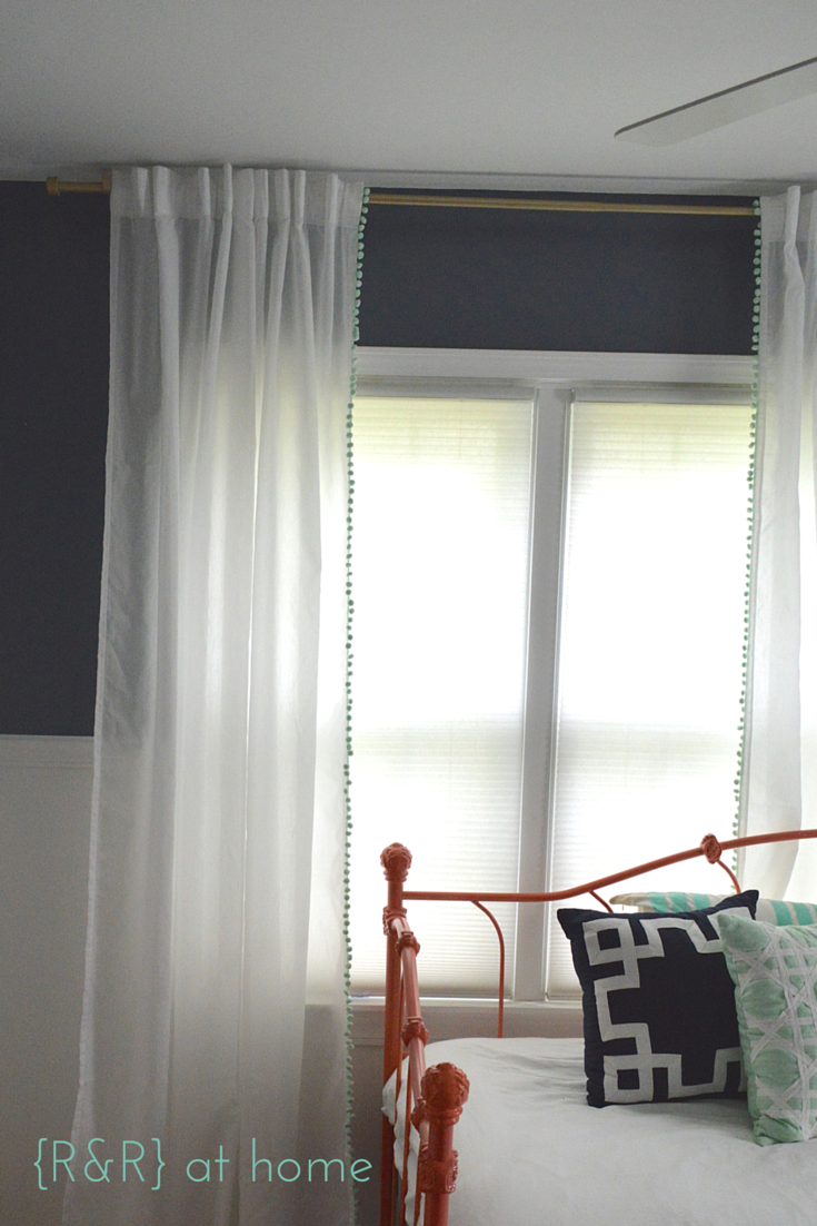 elm west curtain rod inspired diy decide gloss spray simply result coat because nice end very
