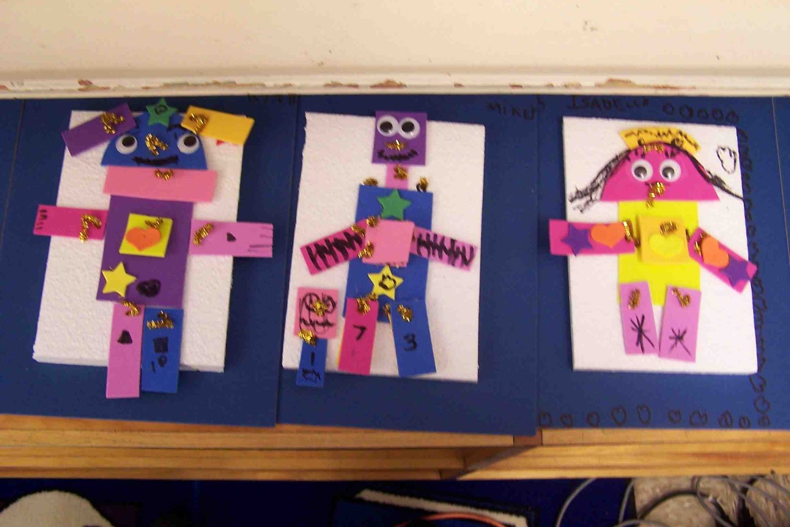 Create Art With Mrs. P! Kindergarten 2D Shape Robots