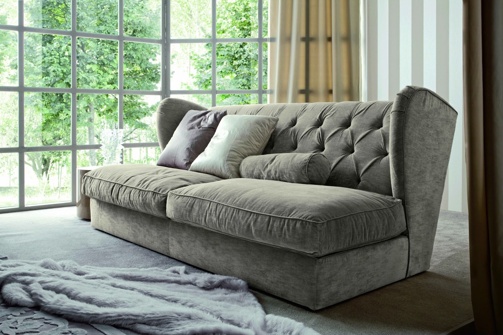 Modern Furniture: 2013 Modern Living Room Sofas Furniture Design