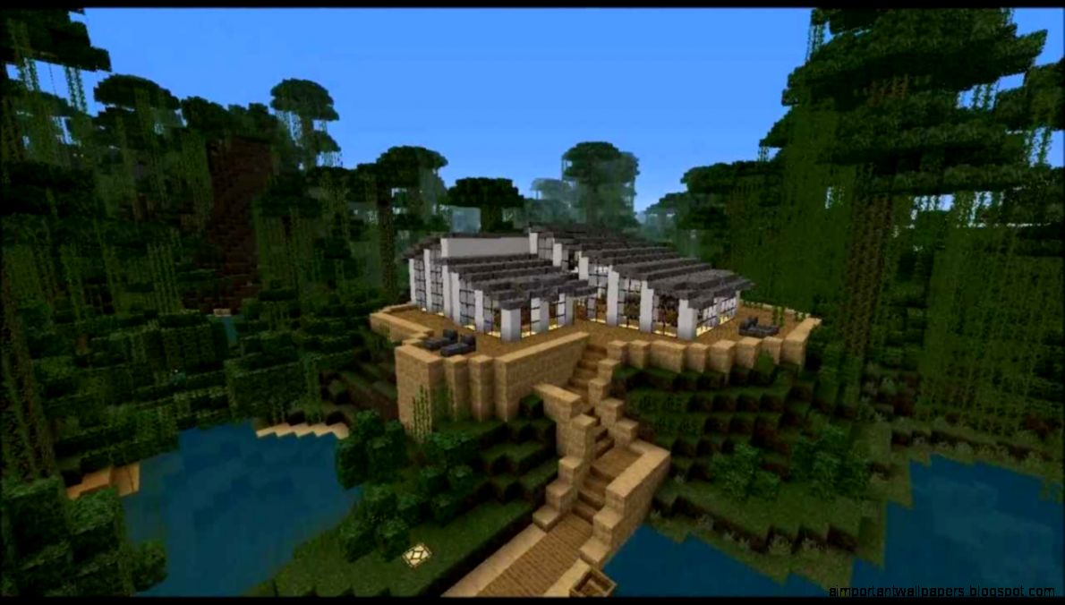 Minecraft Modern Jungle House YouTube Minecraft Modern Jungle House YouTube
