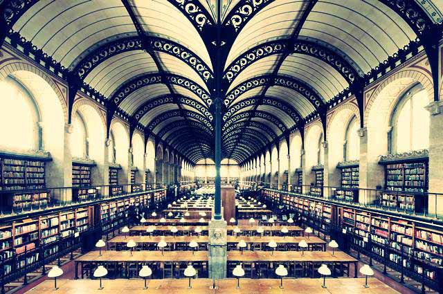 bak: Biblioteca de Santa Genoveva, Henri Labrouste