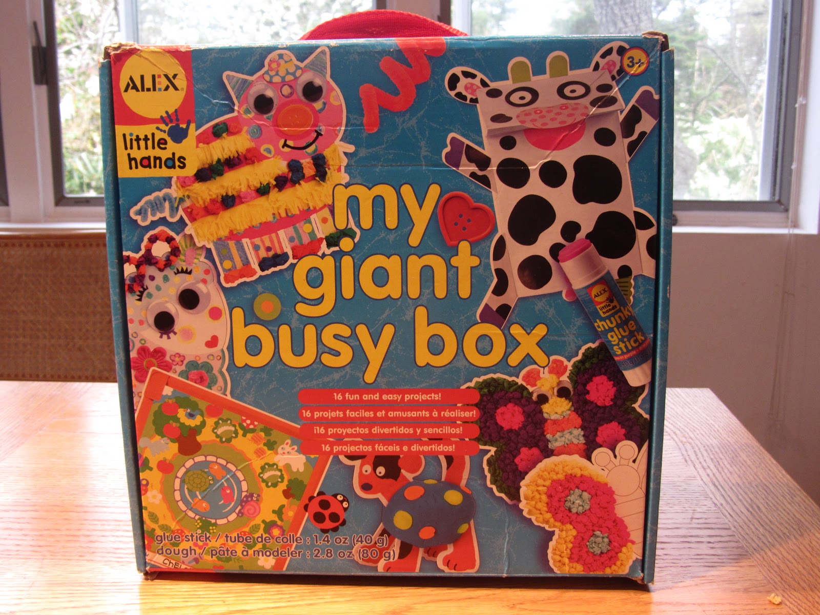 alex little hands my giant busy box