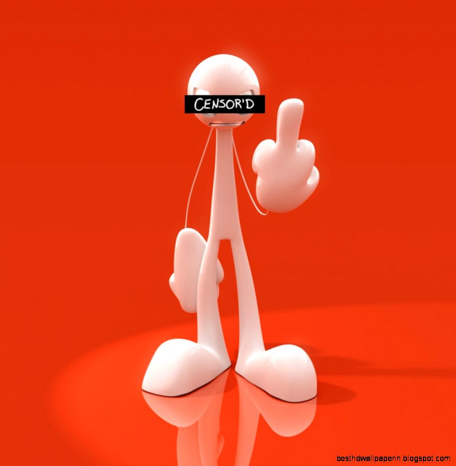 Censored Middle Finger Censored Middle Finger