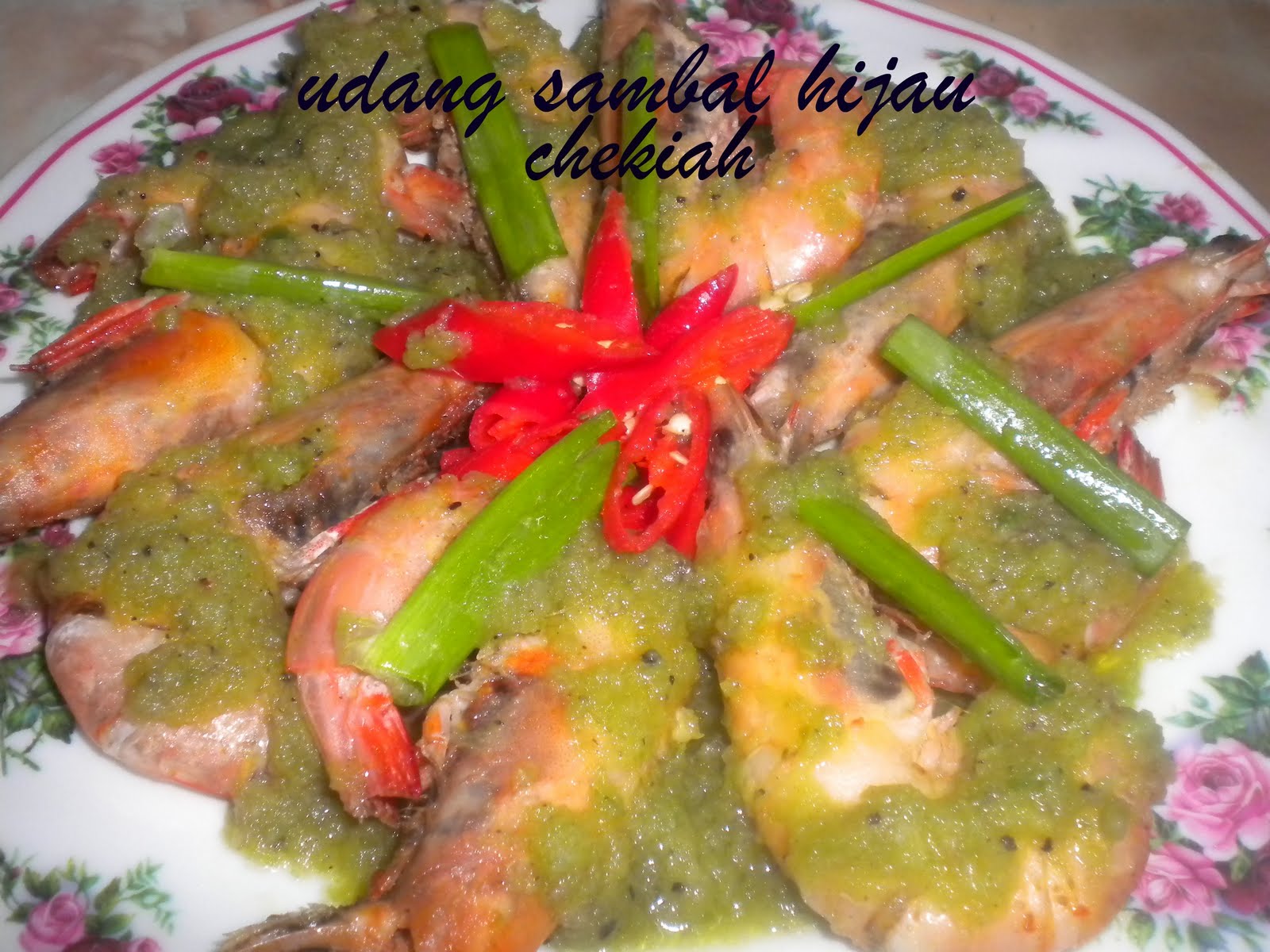 Alaaahaiiichekiah Sambal Hijau Udang