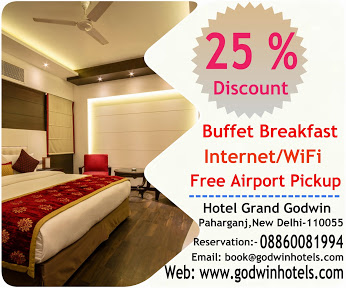 Godwin hotels best budget hotels in delhi