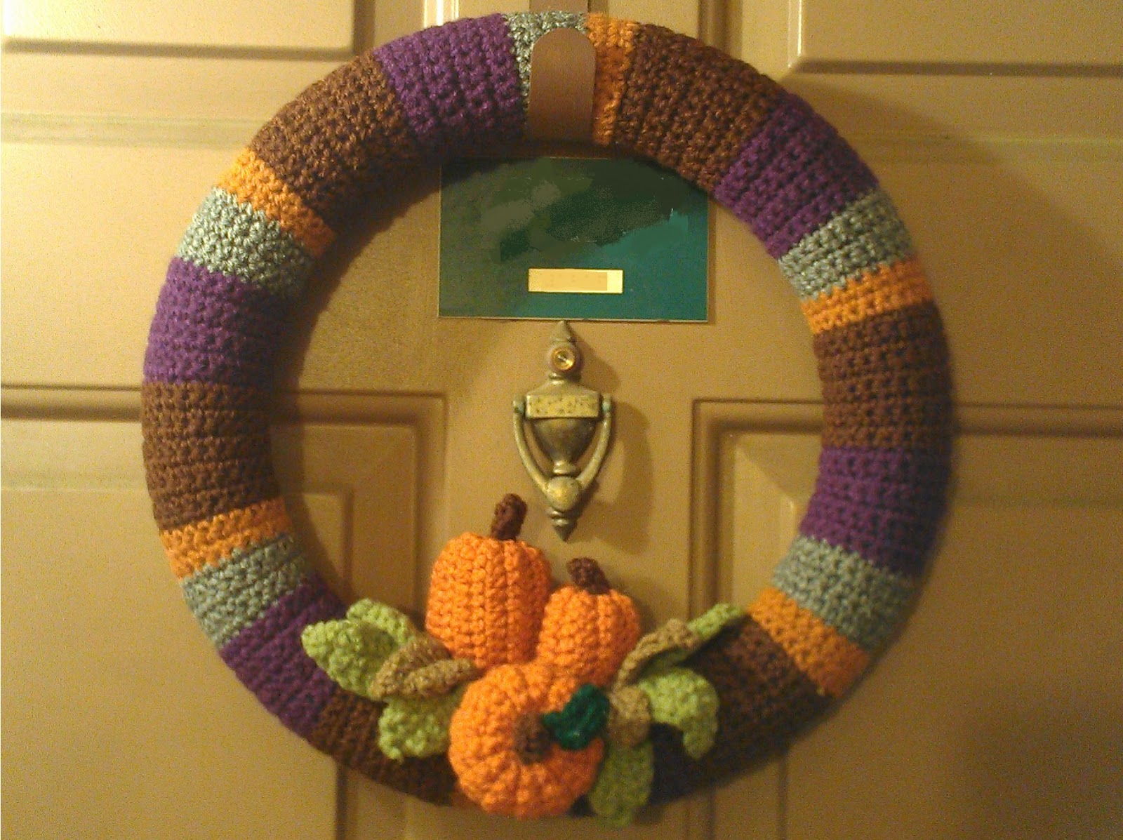 First off, I have to say, when I read crocheted I pronounce it in...