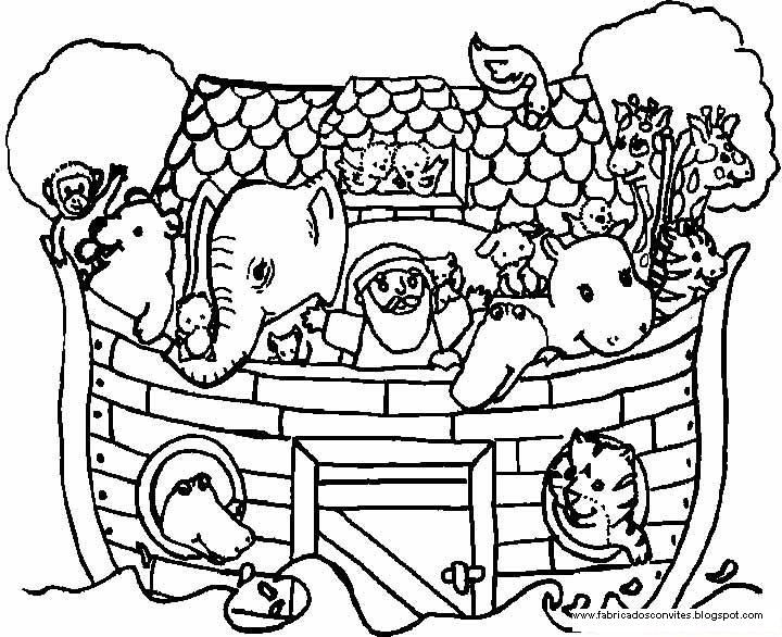 RITA & FRANK Colorir e Pintar Arca de Noé (Desenhos Bíblicos)