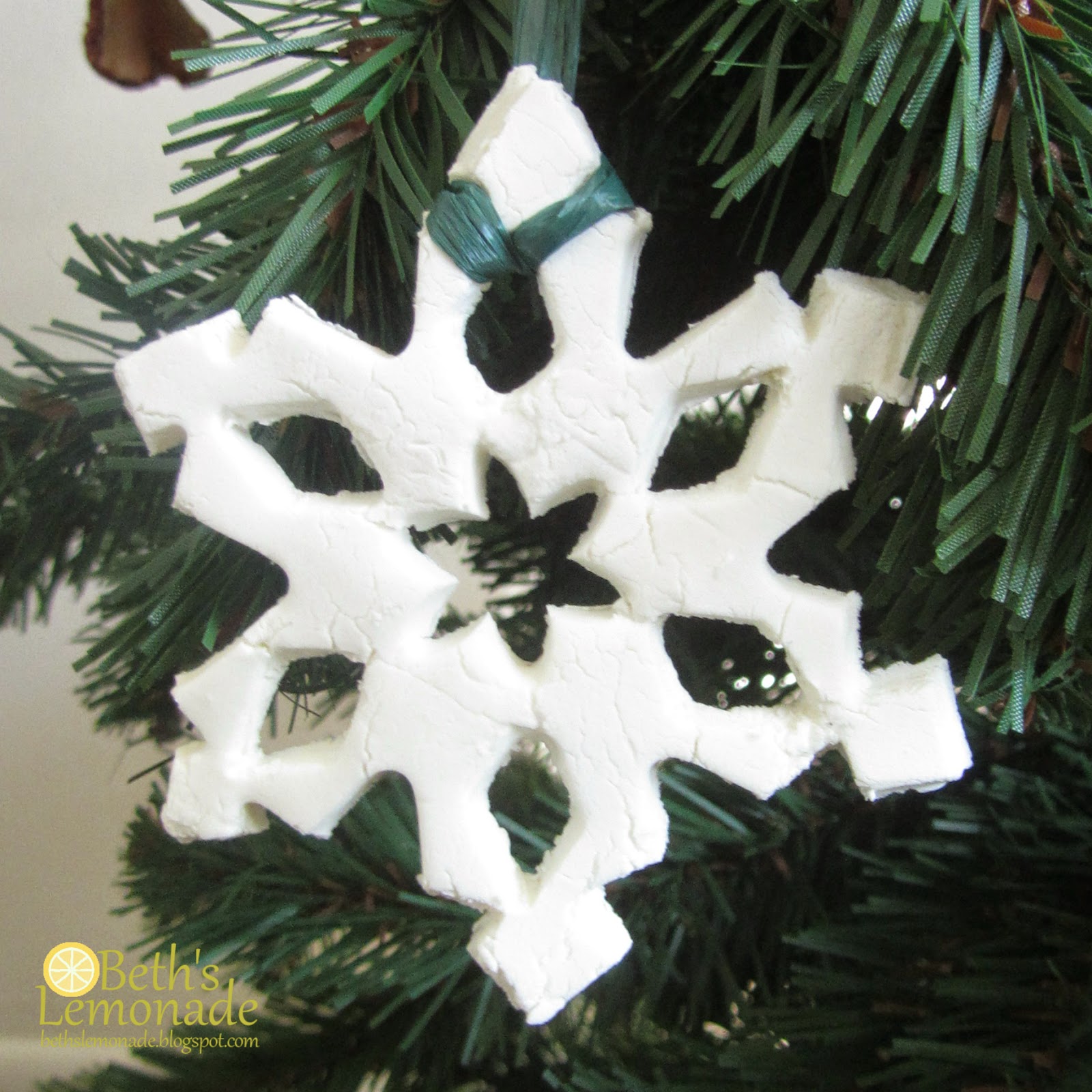 Easy DIY Snowflake Christmas Ornament – Simply Southern Mom