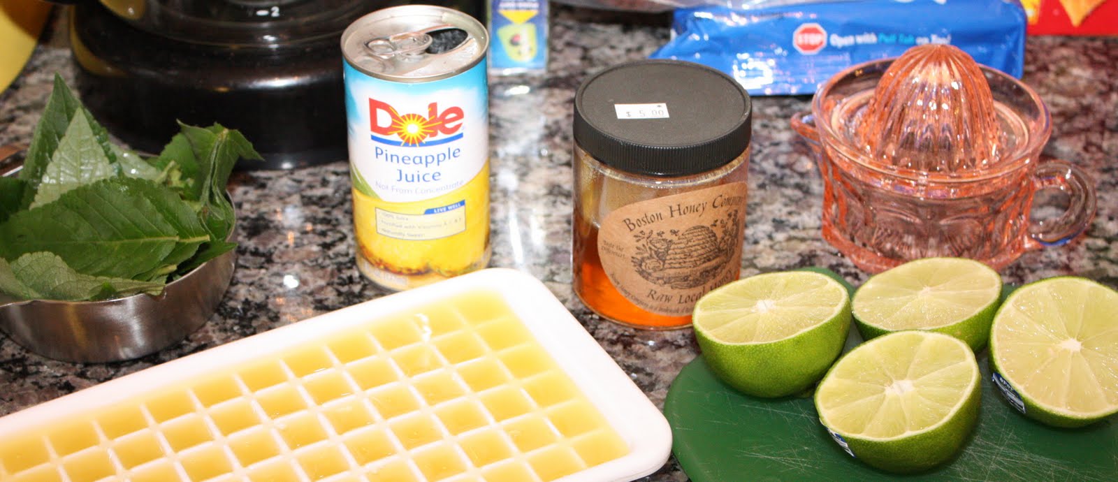 GrapeSugar Pineapple Sage Iced Tea