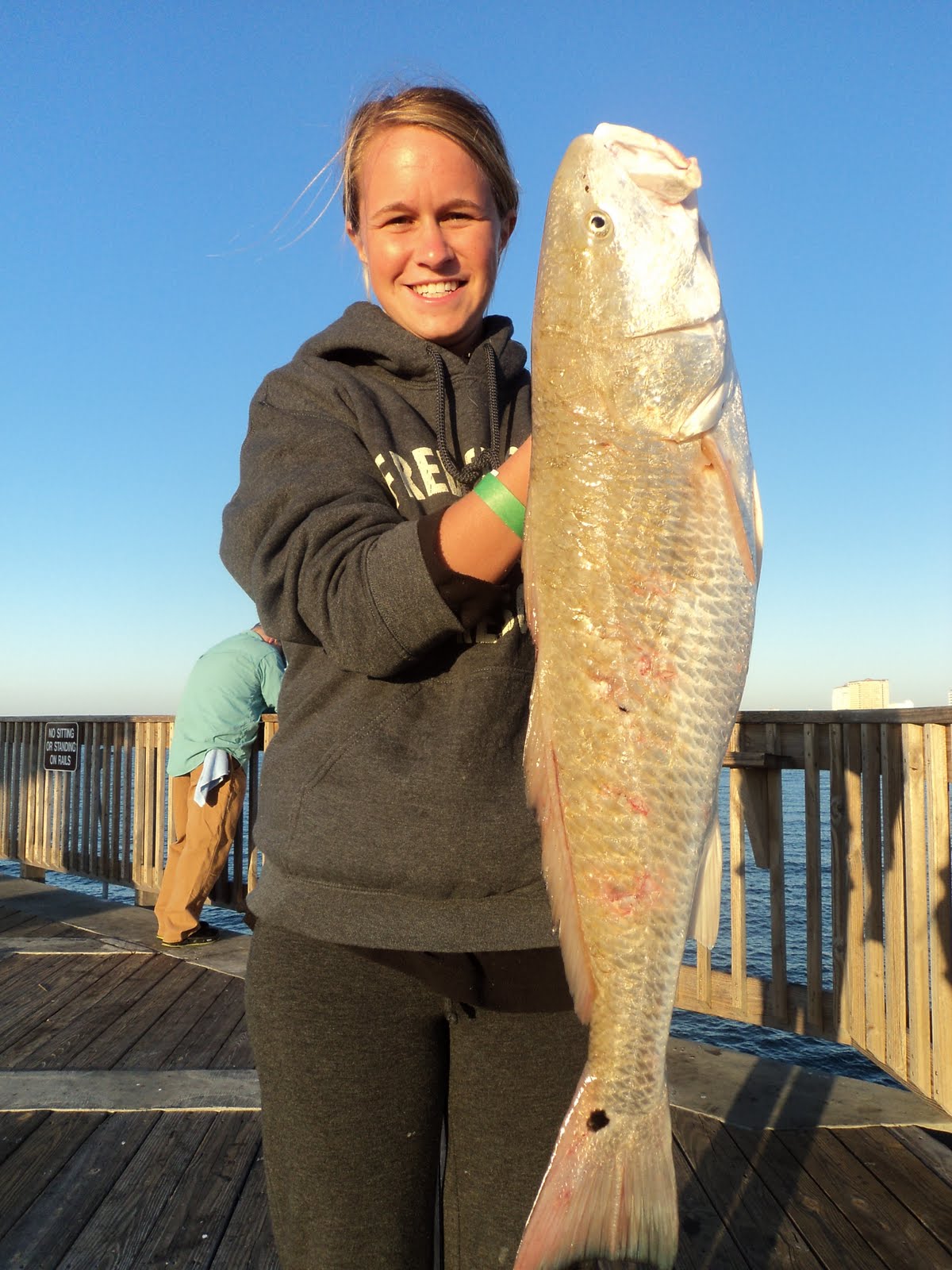 Herman Brothers Blog: Gulf Shores Day Two Fishing State Pier
