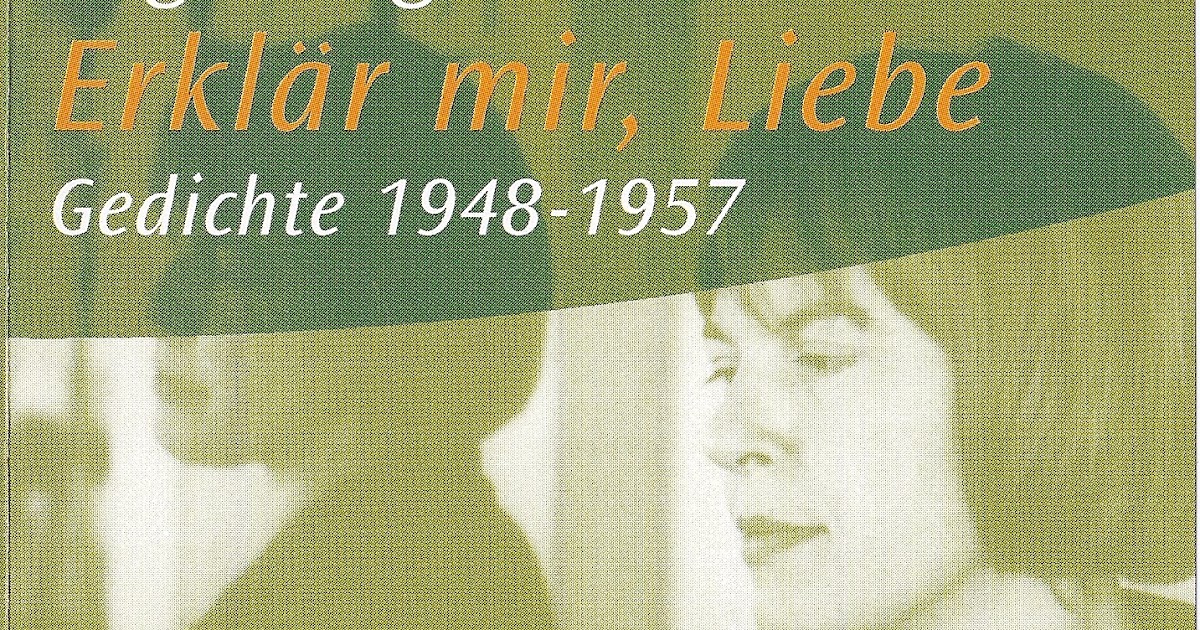 Start Der Deutschen Dichtung Liebeslyrik Von Else Lasker Schuler