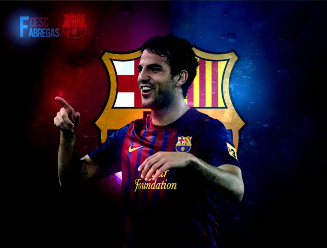 Cesc Fabregas FC Barcelona Club wallpaper Cesc Fabregas FC Barcelona Club wallpaper