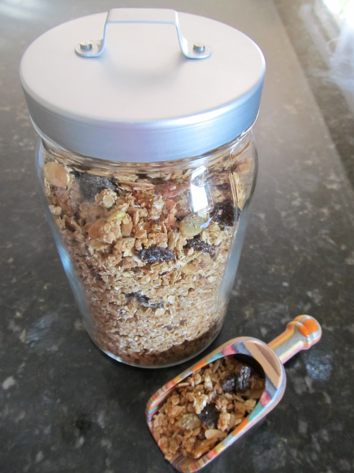 I Need Mom! Easy LowFat Granola
