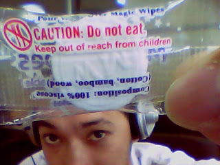 Caution for Wet Wipes