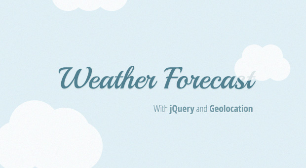 Tutorial Geolocation and Yahoo’s APIs to build a simple weather webapp