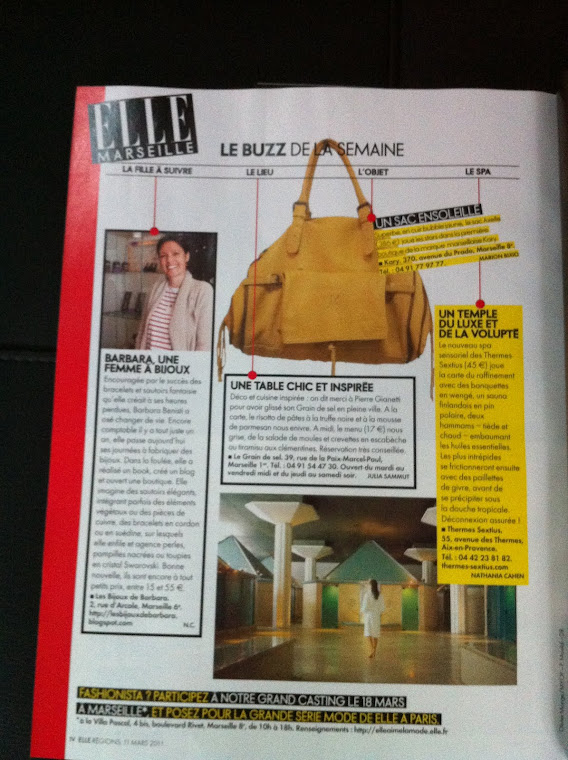 Article dans ELLE magazine