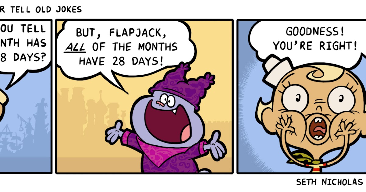 What are you drawing? Flapjack and Chowder Tell Old Jokes