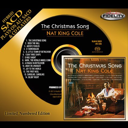 Michael Doherty's Music Log: Nat King Cole: “The Christmas Song” (2015) Hybrid SACD Review