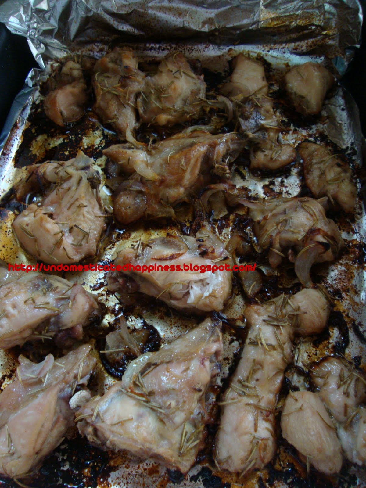 Undomesticated Happiness Nigella Lawson's Chicken with Lemon and Rosemary