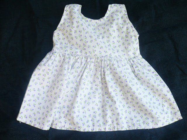 vintage dress sewing project